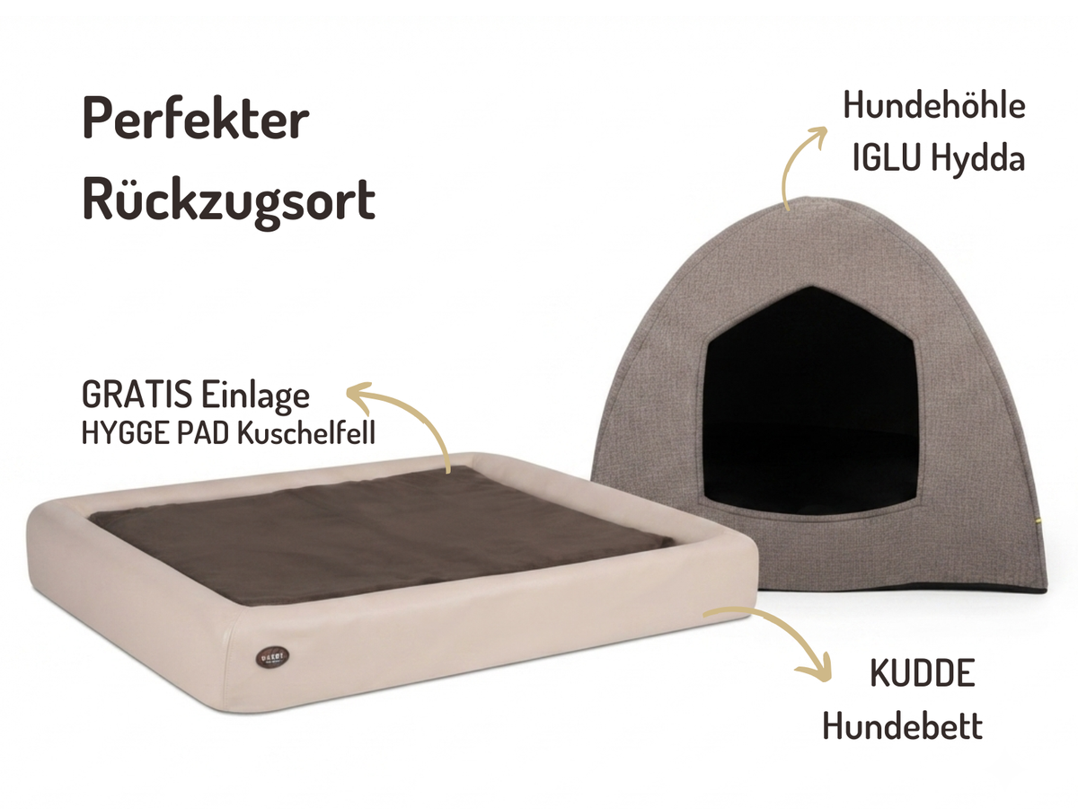 Dog Cave Bundle | KUDDE + Iglu Hydda