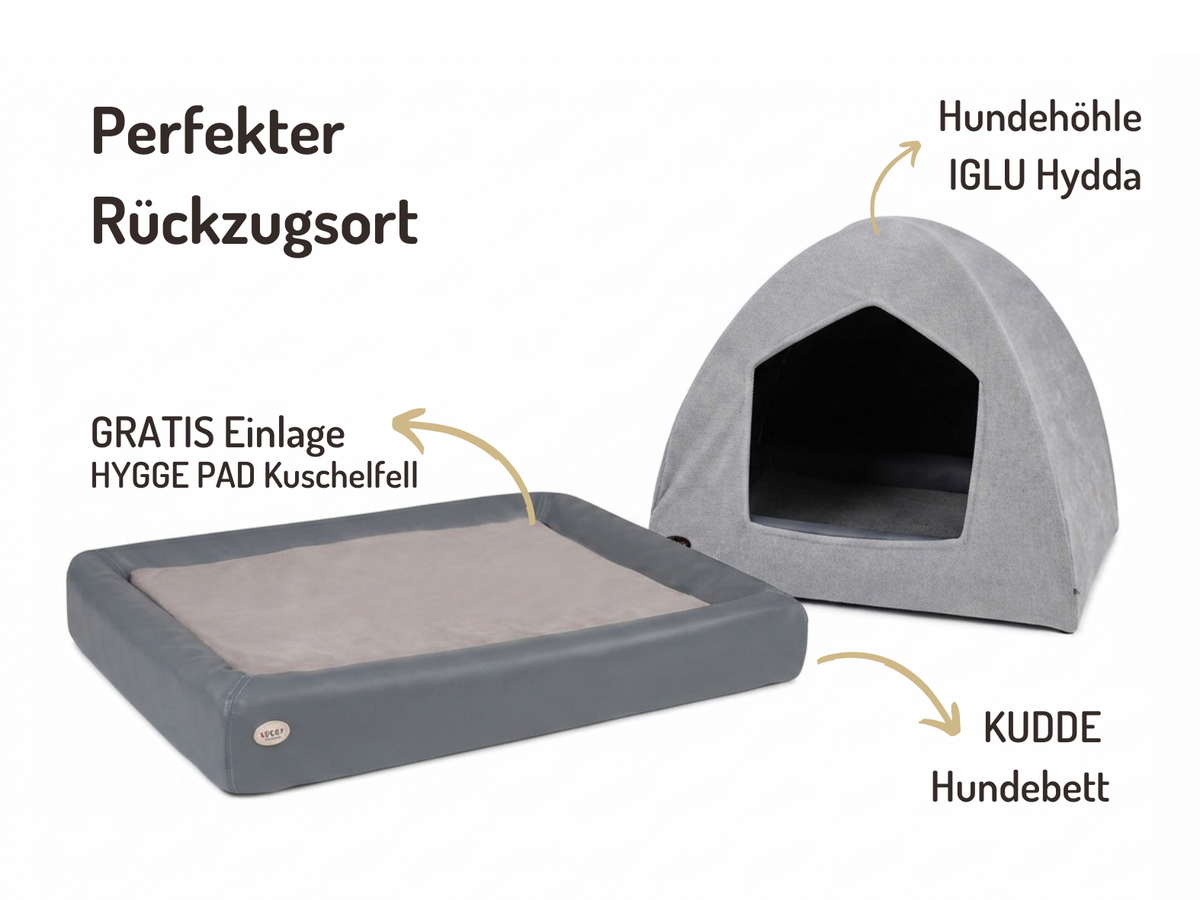 Dog Cave Bundle | KUDDE + Iglu Hydda