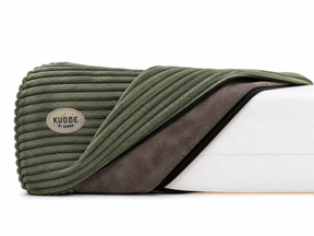 taupe/moss green